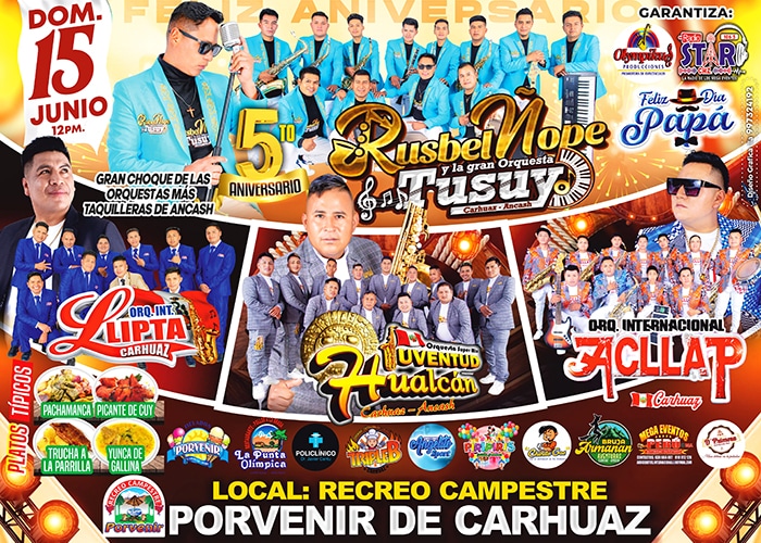 Aniv Orq Tusuy -- Volanteeee